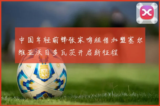 中国年轻前锋张家鸣租借加盟塞尔维亚沃日多瓦茨开启新征程
